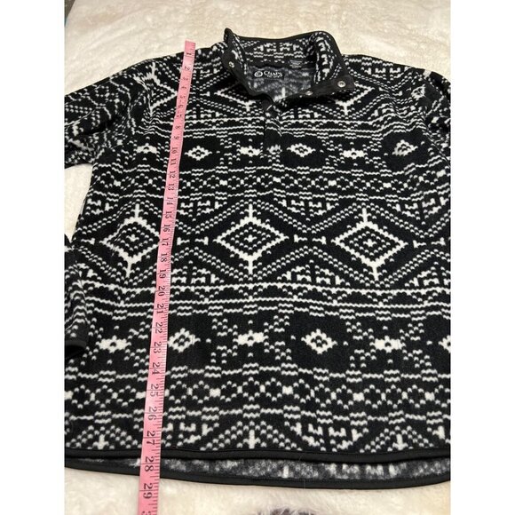 Chaps southwest snap button pullover size large - Picture 4 of 5